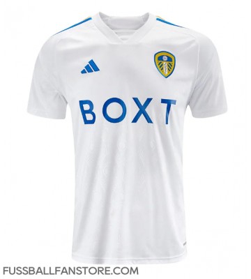 Leeds United Replik Heimtrikot 2023-24 Kurzarm